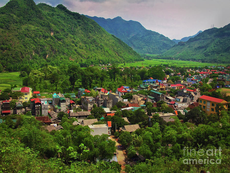 A View From Step 1,153 In Mai Chau, Vietnam, Southeast Asia Photograph