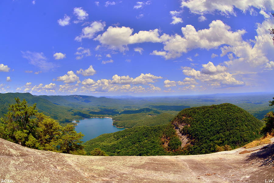 A View From Table Rock South Carolina Photograph by Lisa Wooten