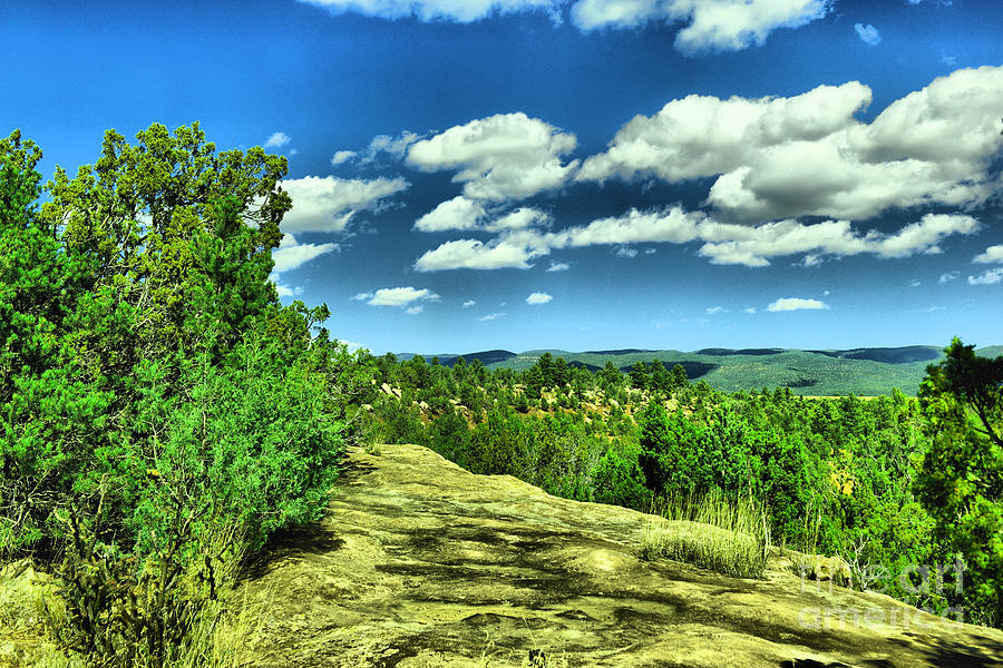 Landscape Photograph - A view in New Mexico by Jeff Swan