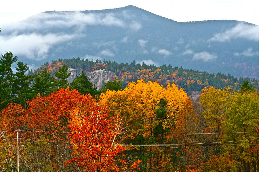 A View in North Conway Photograph by Jeremy McKay