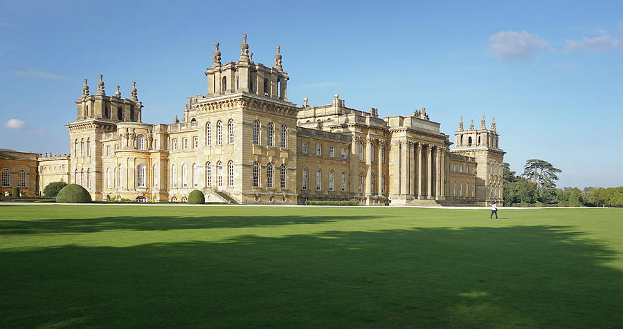 A View of Blenheim Palace Photograph by Joe Winkler