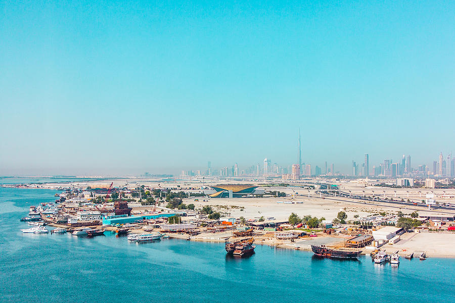 A View of Dubai Photograph by SR Green