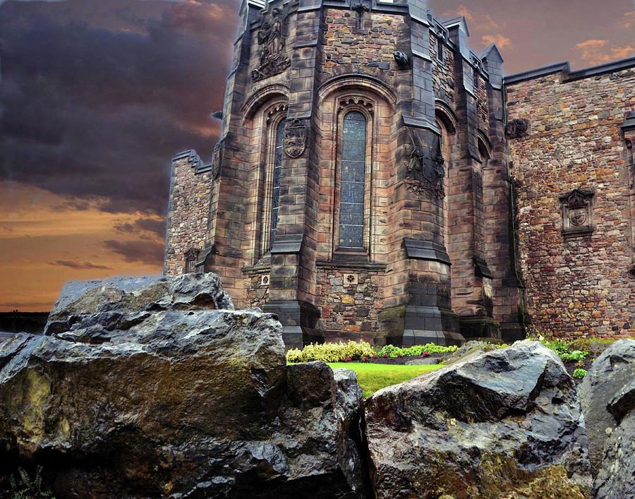 A view of Edinburgh Castle Photograph by Coke Mattingly