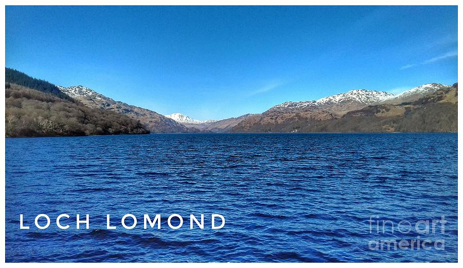 View of Loch Lomond in Spring Photograph by Joan-Violet Stretch