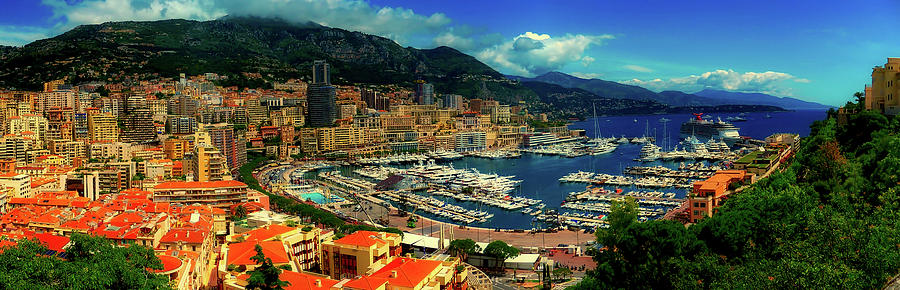 A View Of Monte Carlo Photograph by Mountain Dreams