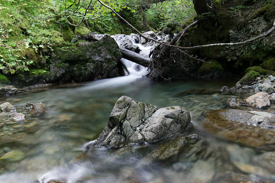 A view of Razor-hone Creek Photograph by Jeff Swan