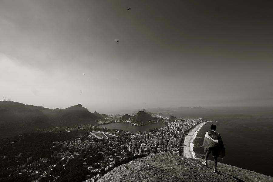 Landscape Photograph - A view of Rio de Janeiro by Mark Nowoslawski