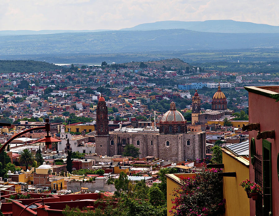 A view of San Miguel de Allende Photograph by Rebecca Dru