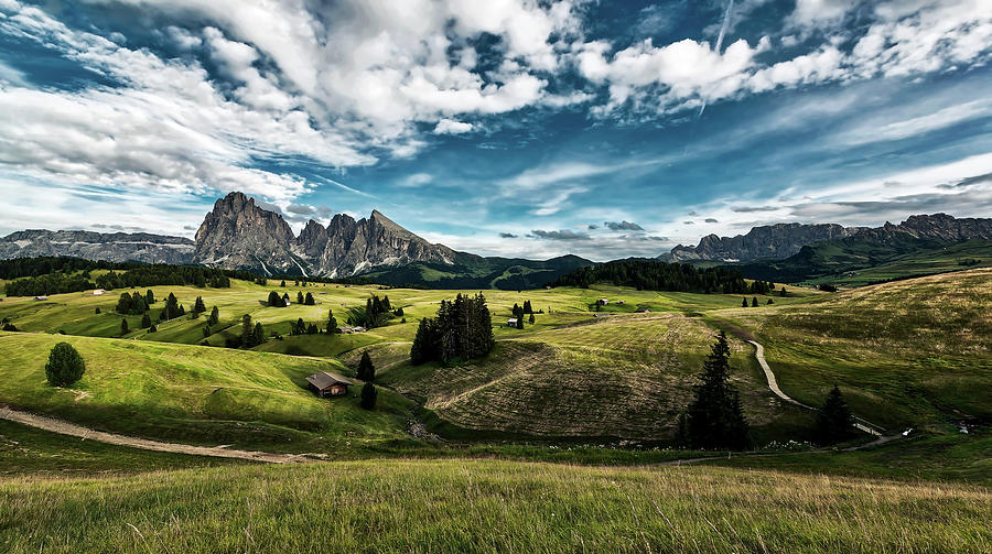 A View Of The Dolomites - Italy Photograph by Mountain Dreams