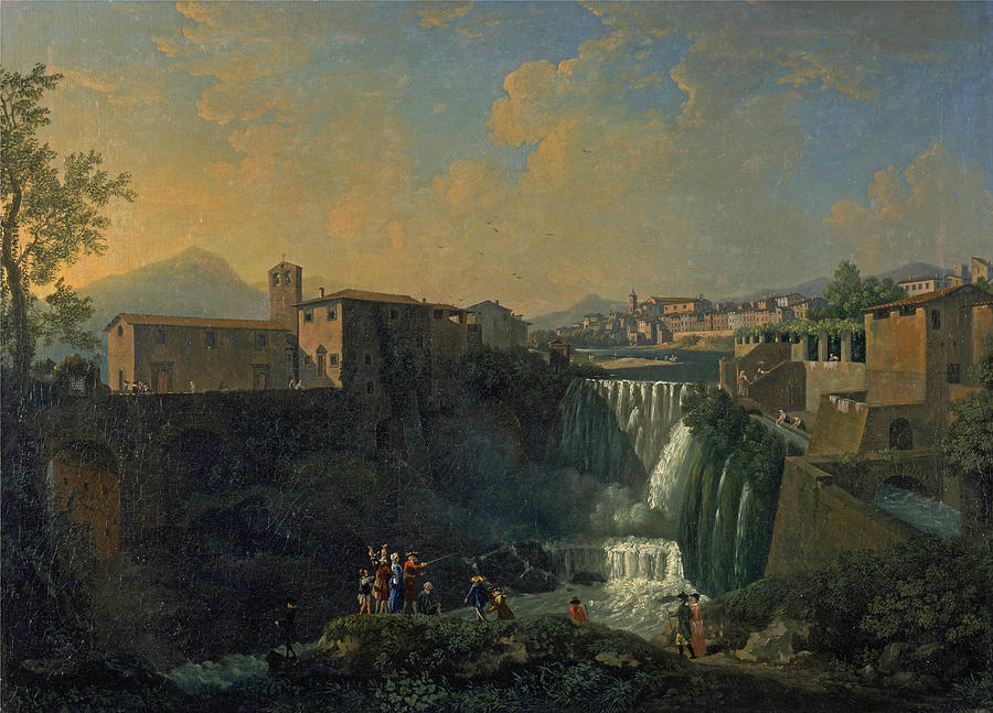 A View of Tivoli Painting by Thomas Patch