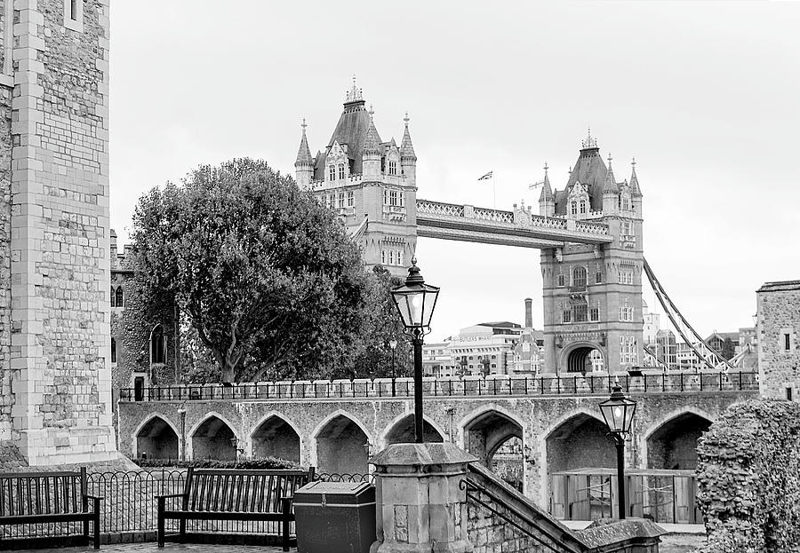 A View of Tower Bridge Photograph by Joe Winkler