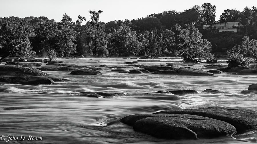 A View on the James River Photograph by John Roach
