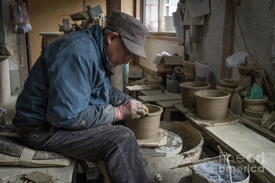 A Village Pottery Studio, Japan Photograph by Perry Rodriguez