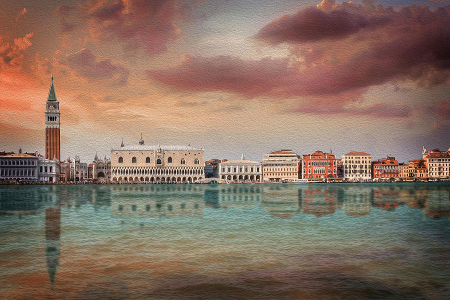 Venice Photograph - A Vision Of Venice Italy Reflected by Carol Japp Venice Photograph - A Vision Of Venice Italy Reflected by Carol Japp