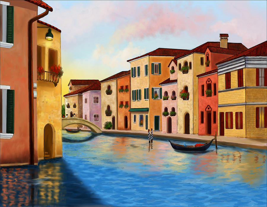 A Vision of Venice Painting by Sena Wilson