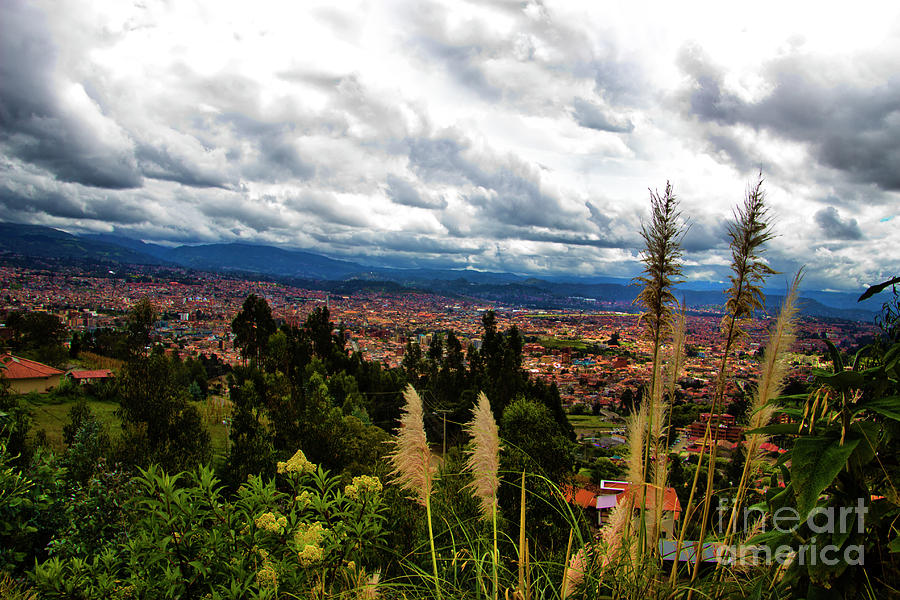 A Vista Of Cuenca From The Autopista Photograph by Al Bourassa