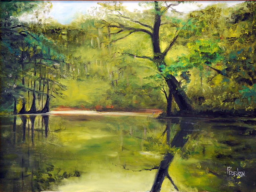 A Waccamaw Evening Painting by Phil Burton