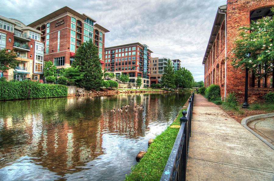 Greenville - A Walk Along the Reedy River Photograph by Blaine Owens