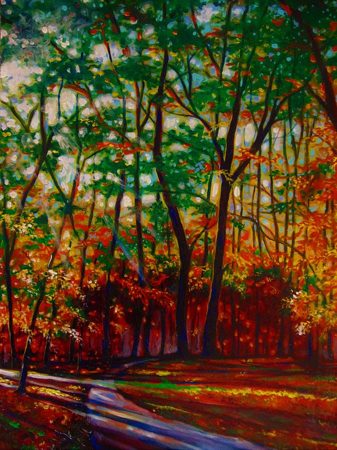 A Walk In The Park Painting by Emery Franklin