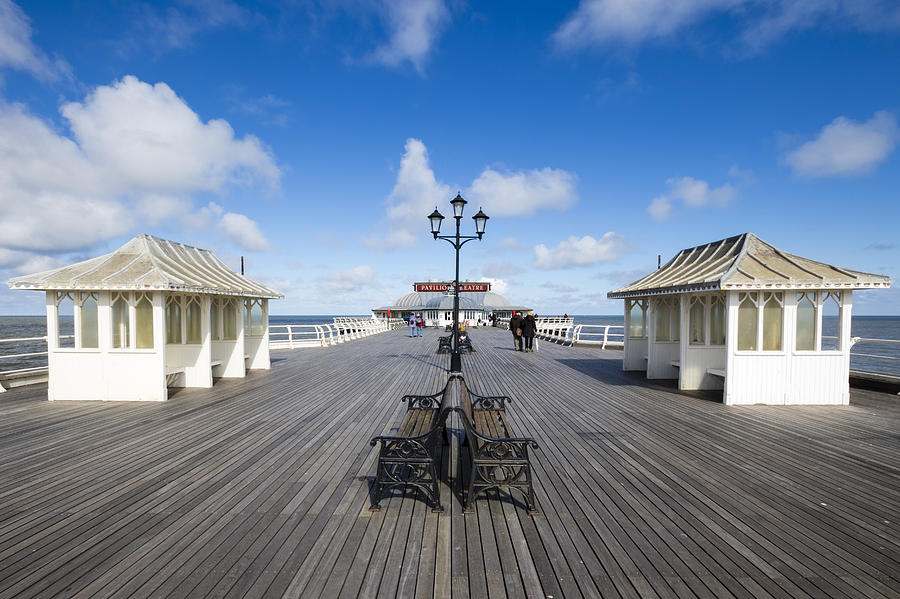 A Walk on Cromer Pier  Photograph by Chris Smith