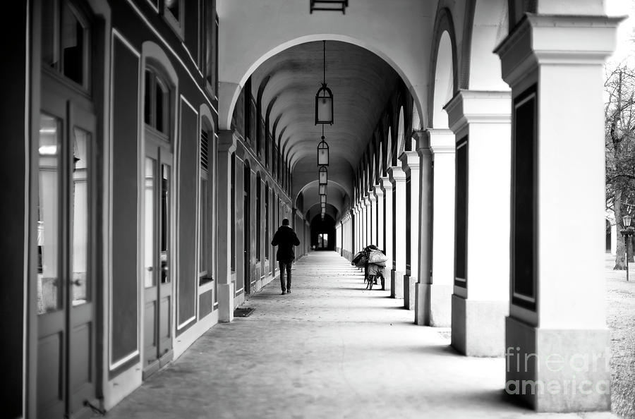 A Walk through Bazargebaude in Munich Photograph by John Rizzuto