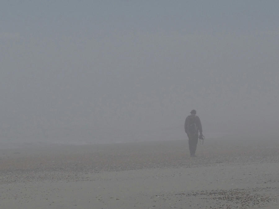 A Walk Through the Fog Photograph by Paige Brown | Fine Art America