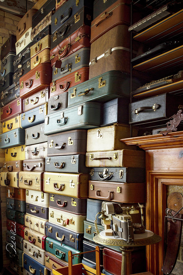 A Wall of Cases Photograph by Frederic A Reinecke