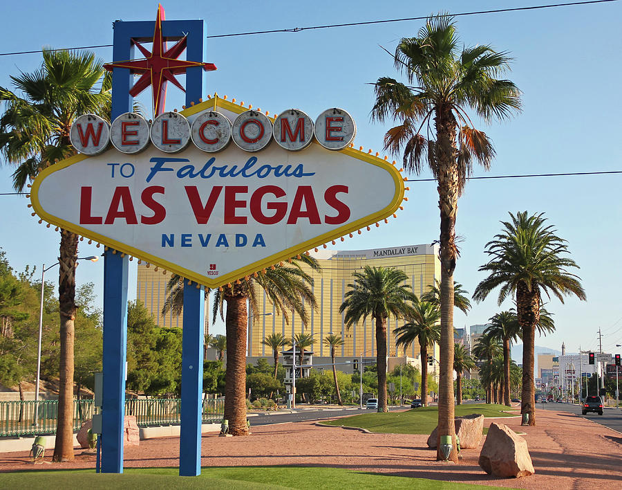 A Welcome To Fabulous Las Vegas, Nevada Photograph