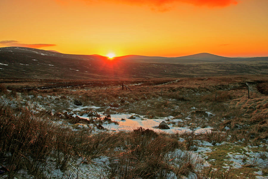 A Wicklow Winter Sunset Photograph by Martina Fagan