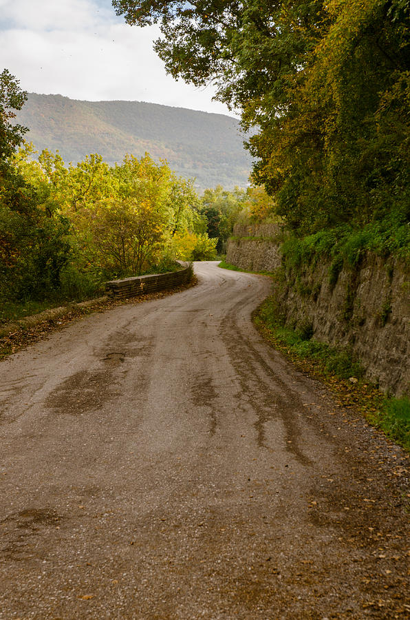 A winding road 3 Photograph by AM FineArtPrints