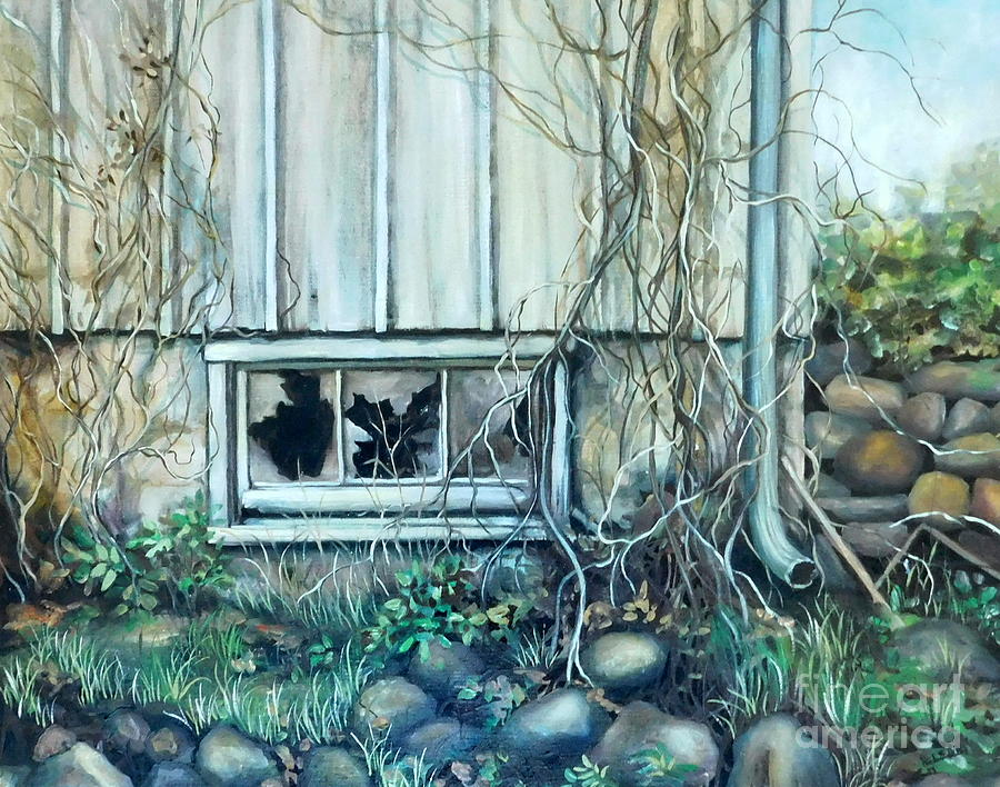 A Window for Lynn Painting by Joan Clear