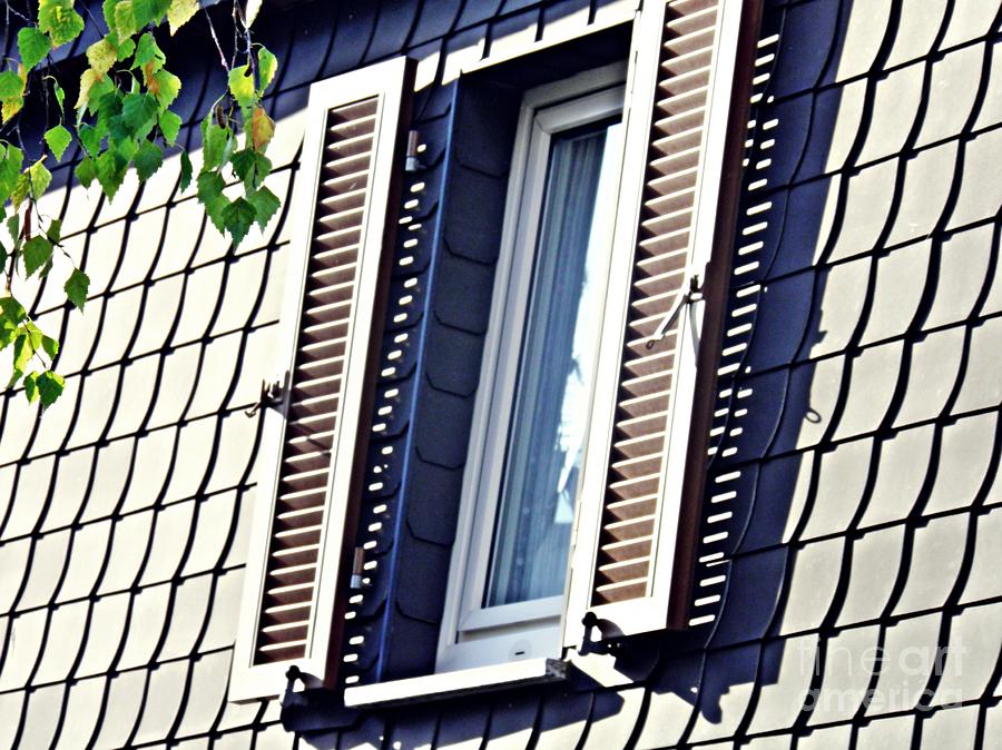 A Window in Schierstein 13 Photograph by Sarah Loft