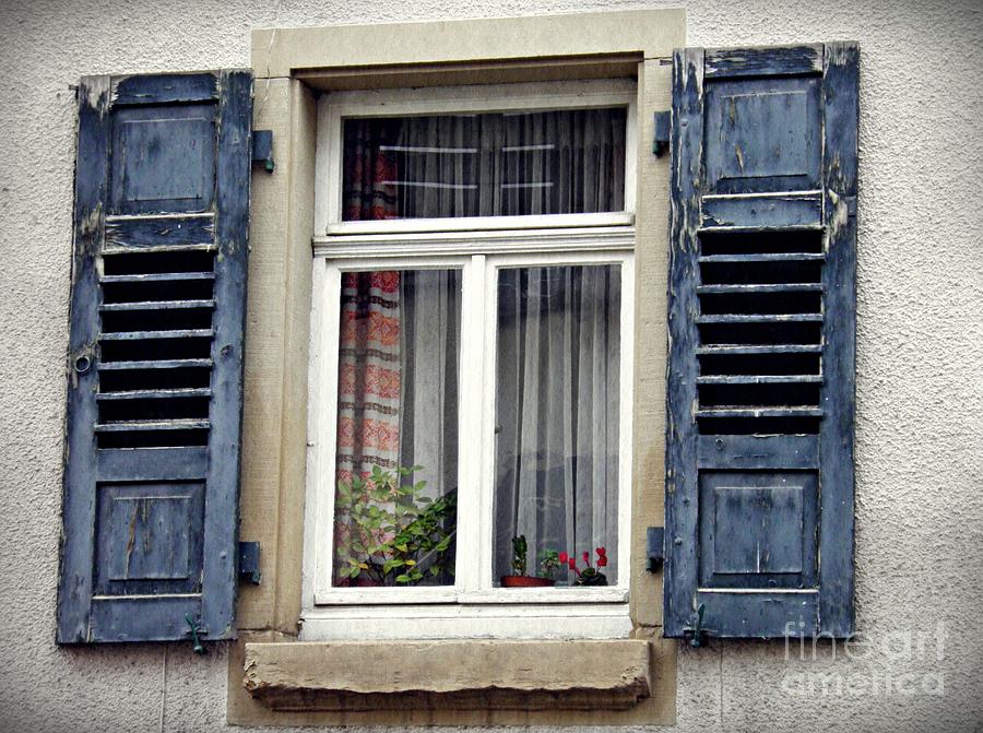 Architecture Photograph - A Window in Schwaigern by Sarah Loft