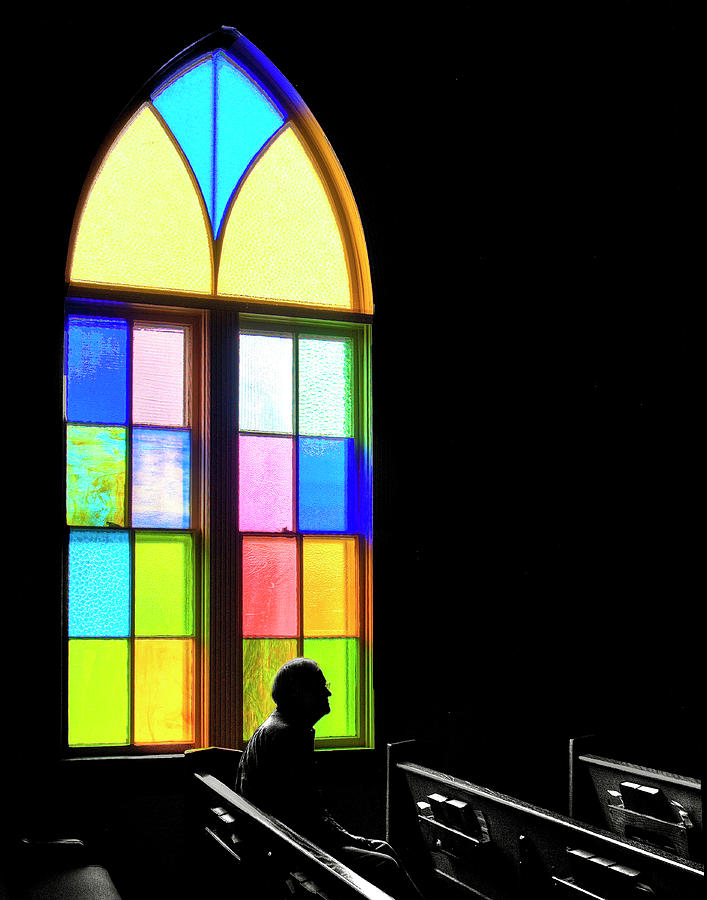 A Window Of Hope In These Dark Days Photograph by Ron  McGinnis