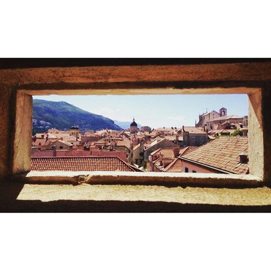 Oldtown Photograph - A Window To The City Through The Old by Jaime Grazio