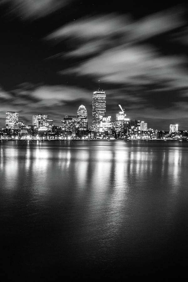 A Windy Night in Boston Photograph by Kristen Wilkinson