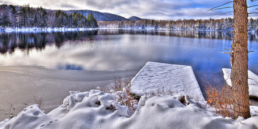 A Winter Day on West Lake Photograph by David Patterson