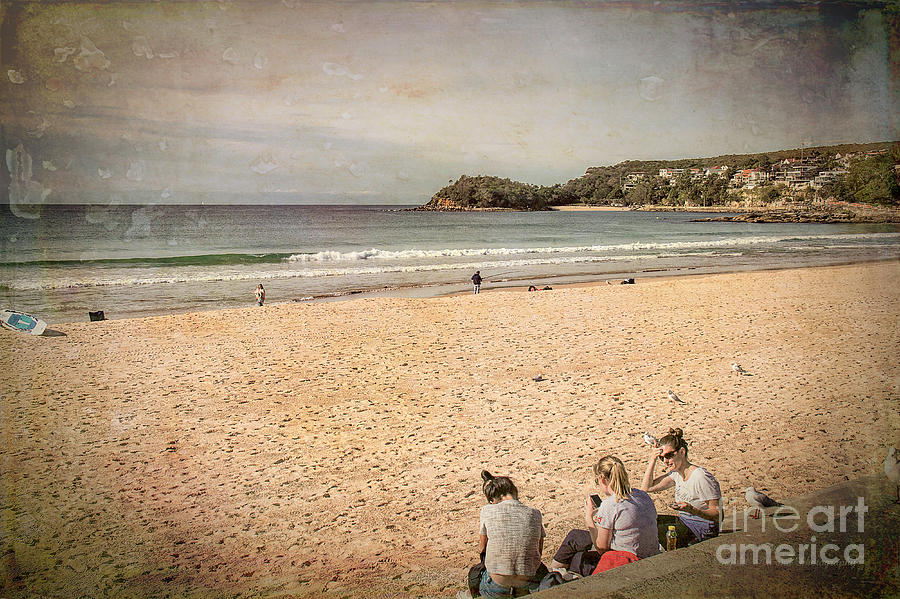 A Winters Day in Manly Photograph by Elaine Teague