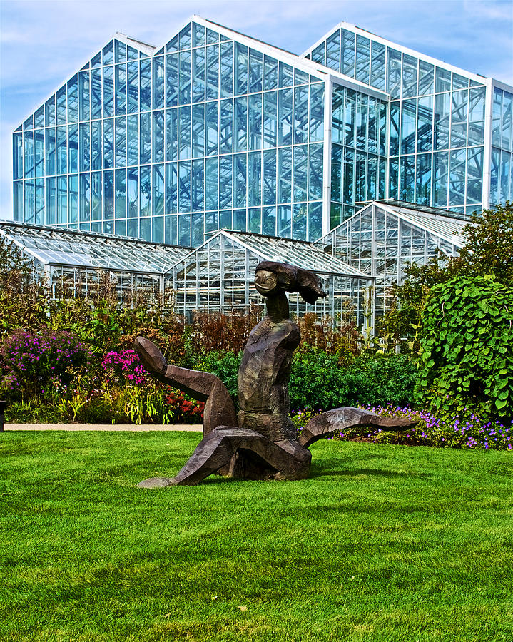 A Woman Sculpture In Frederik Meijer Gardens And Sculpture Park In