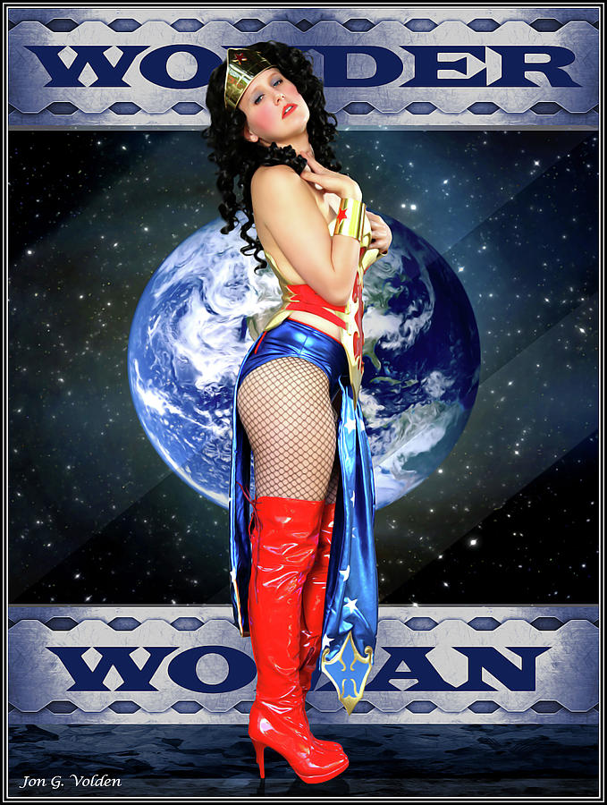 A Wonder Woman Photograph by Jon Volden