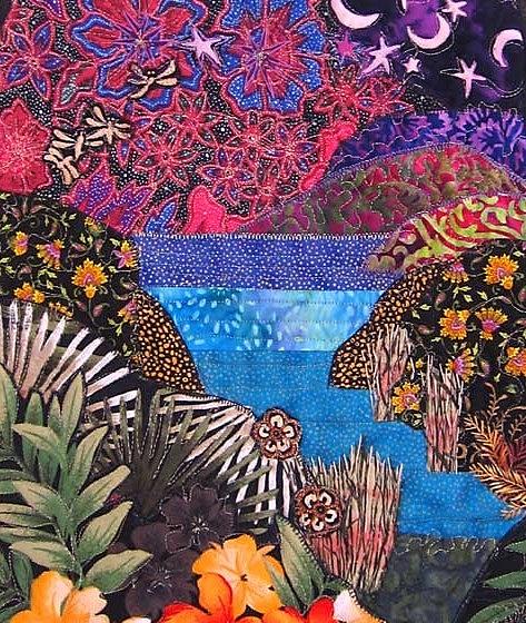 A Wonderful Night for a Moondance Tapestry - Textile by Carol Bridges