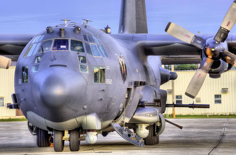 Ac-130 Photograph - A World of Hurt by JC Findley