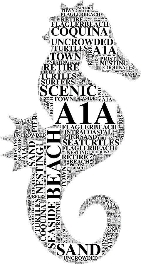 A1A Digital Art by Alice Gipson