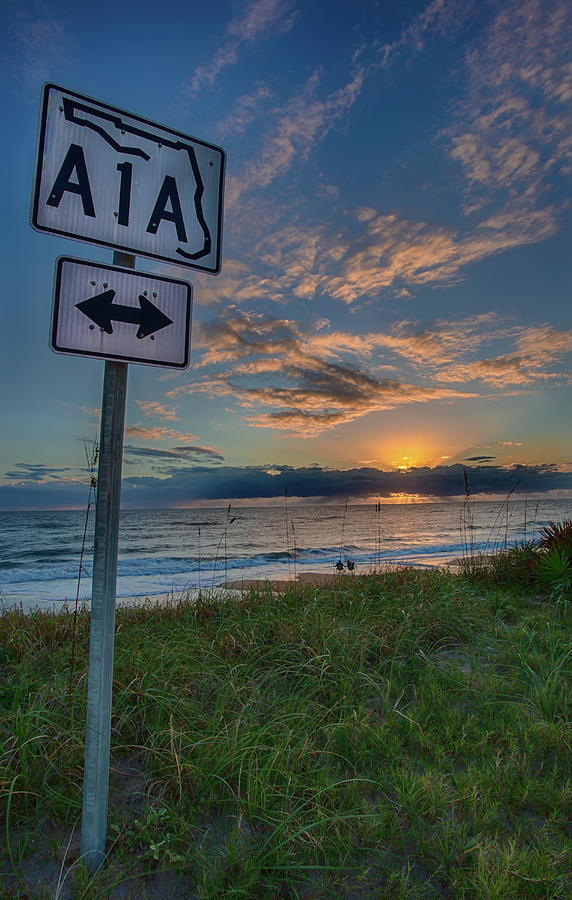 A1A Sunrise Photograph by Dillon Kalkhurst
