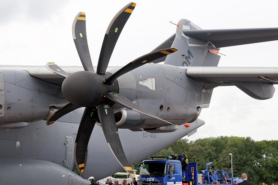 A400M outer engine Photograph by Paul Fearn