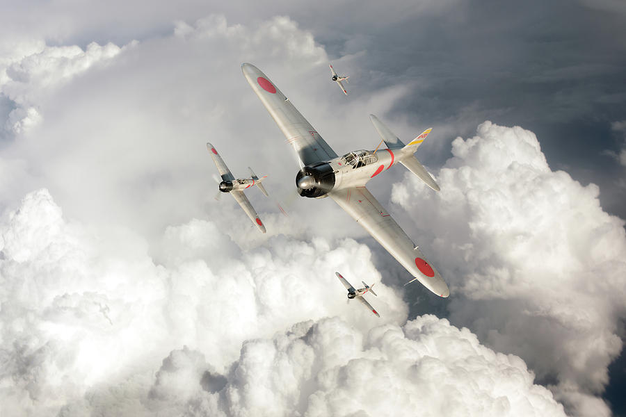 A6M Zero fighters Photograph by Gary Eason