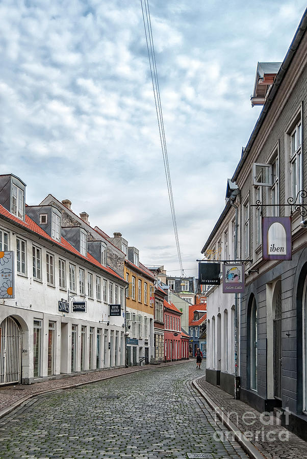 Aarhus Backstreet Scene Photograph by Antony McAulay