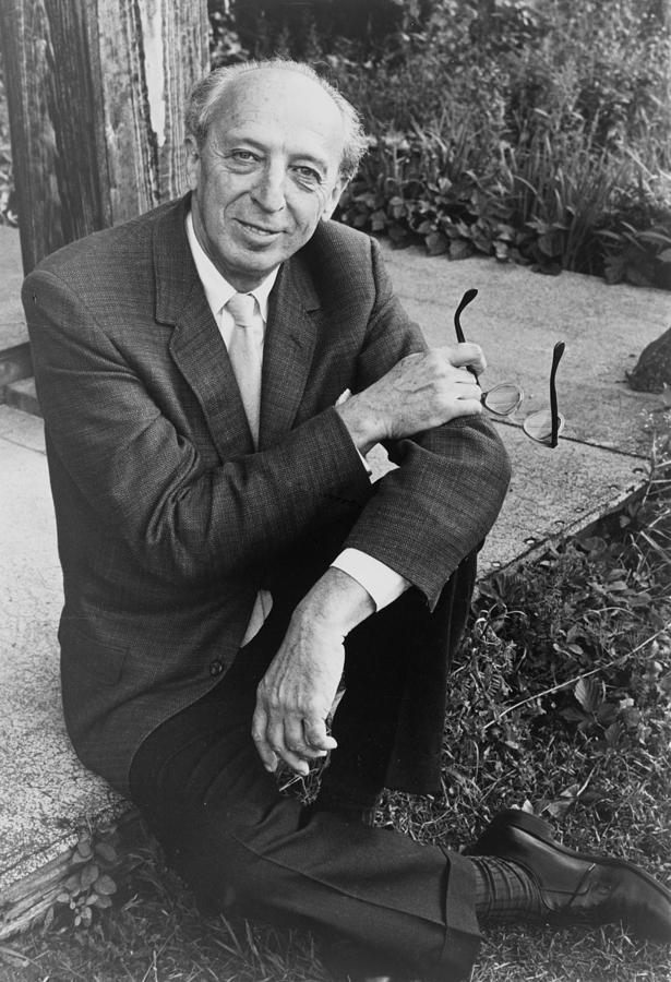 Aaron Copland 1900-1990, American Photograph by Everett | Fine Art America