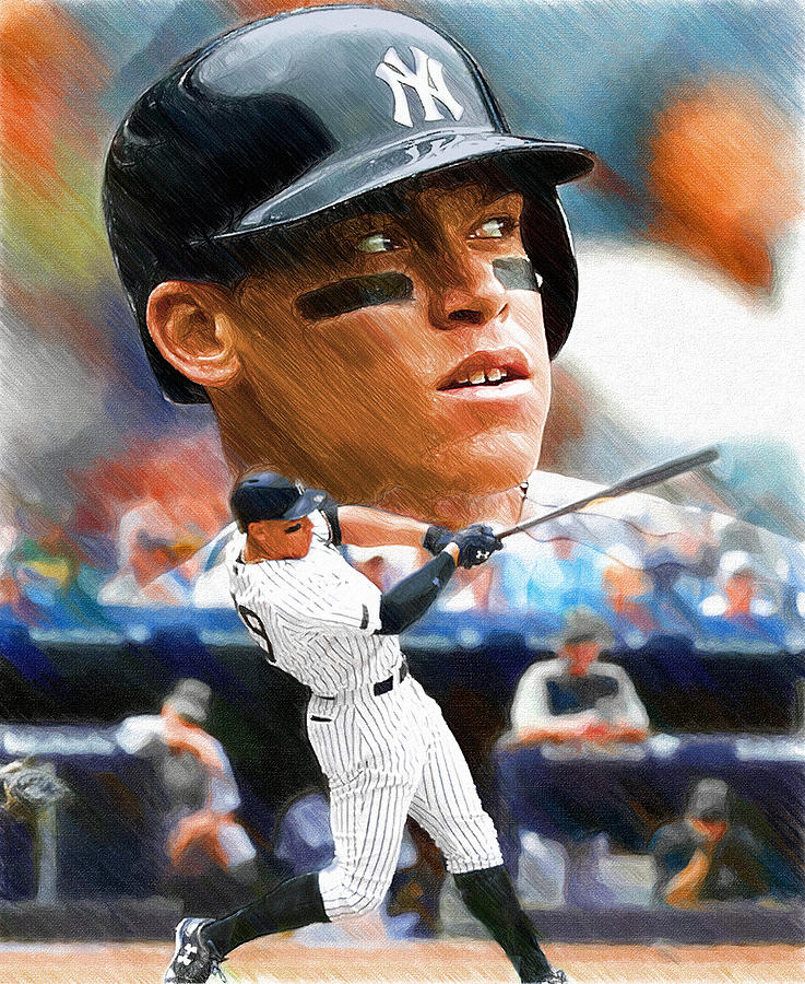 Aaron Judge Canvas Painting - New York Yankees Canvas Prints, 1