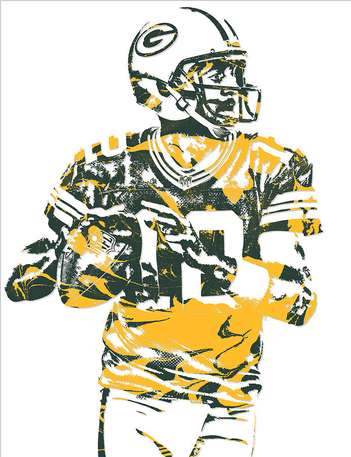 Green Bay Packers Vintage Art Kids T-Shirt by Joe Hamilton - Pixels